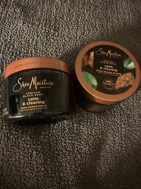 Shea Moisture Calm & Clearing Shea Sugar Scrub - Black, Brown, Copper